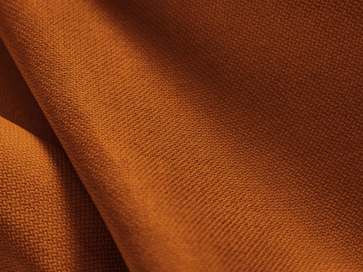 ECKSOFA links Jodie aus strukturiertem Stoff terrakotta 4 Sitzplätze - Terra cotta, Textil (166/342cm) - Micadoni