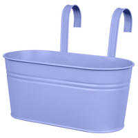 HÄNGEKASTEN Zinc - Violett, Metall (14cm) - Butlers