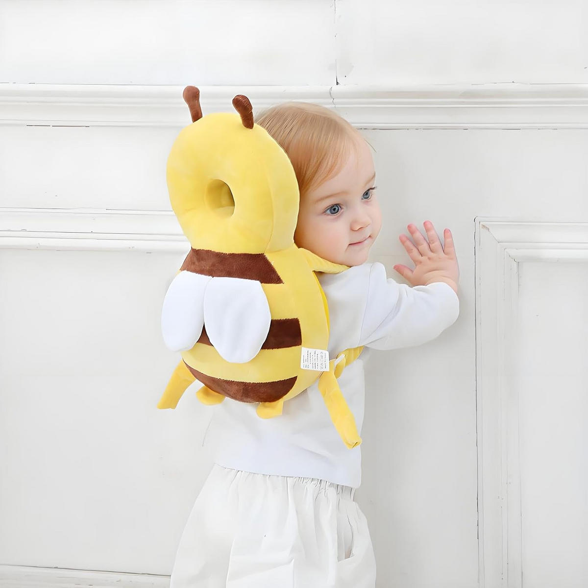 BABYKISSEN – stützend, schützt vor dem Herunterfallen – Gelb - Gelb, Textil (20/33cm)