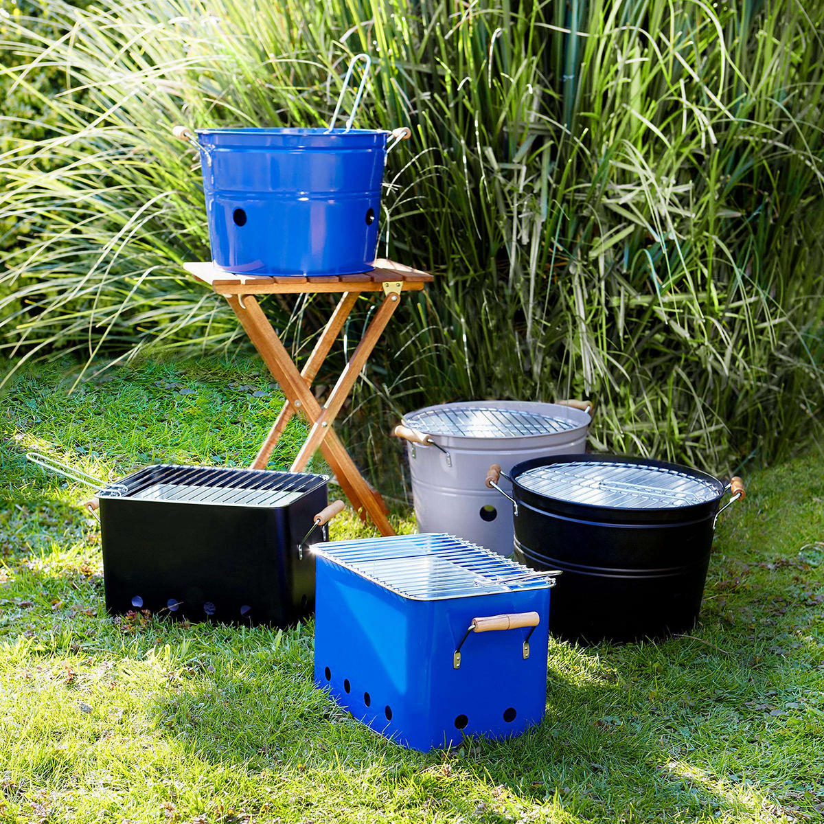 GARTENTISCH Lodge - Akaziefarben, Holz (30/38/51cm) - Butlers