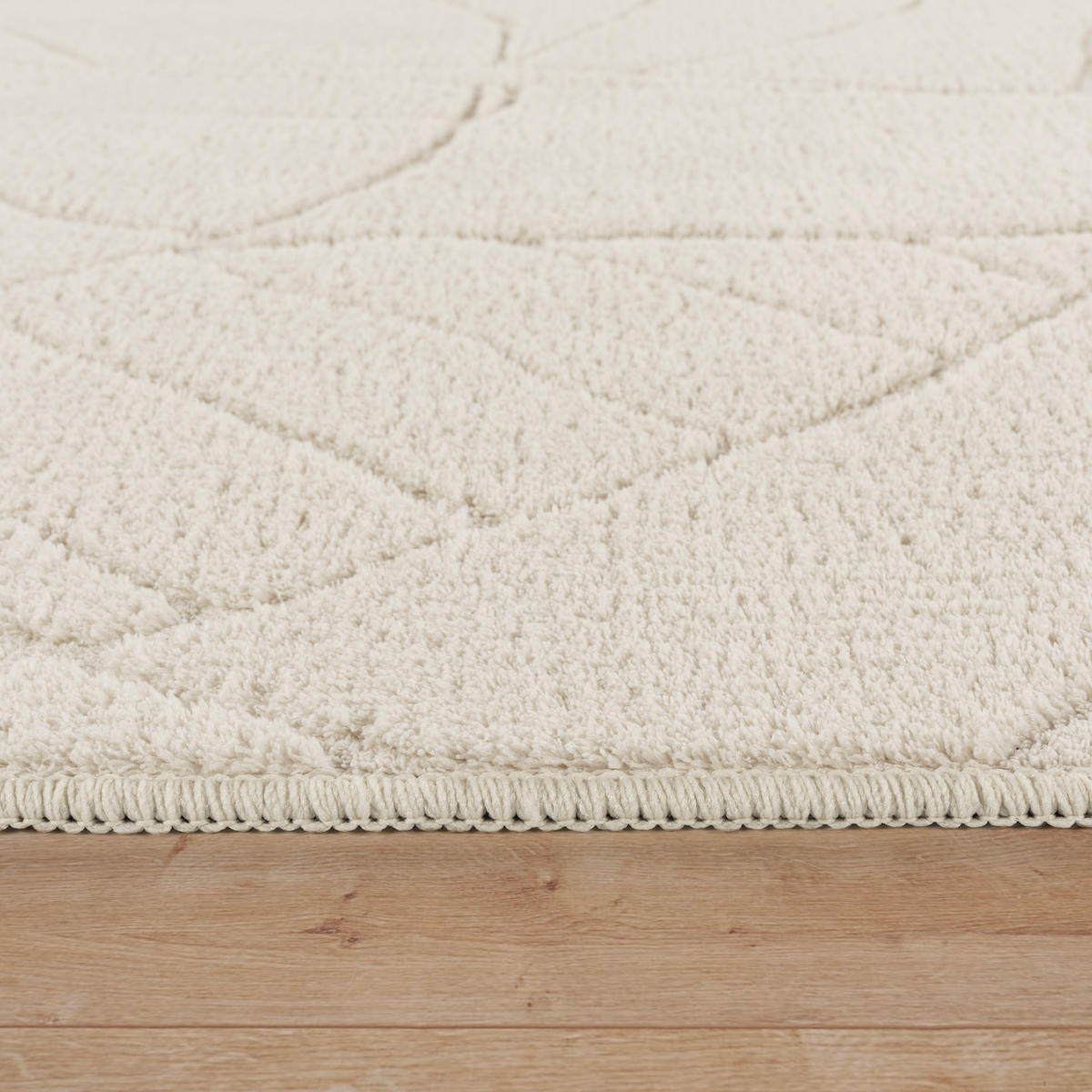 HOCHFLORTEPPICH 160/160 cm Tokio 474 - Creme, Textil (160/160cm) - Paco Home