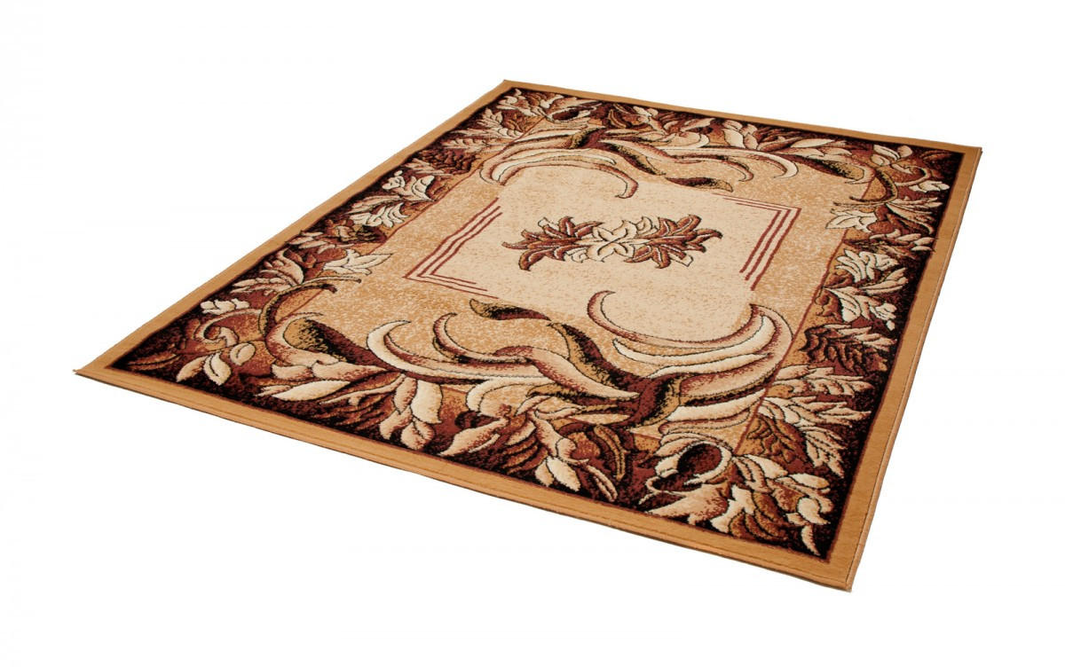 TEPPICH ATLAS Dunkelbraun Hellbraun 200/300 cm - Hellbraun/Dunkelbraun, Textil (200/300cm) - Tapiso