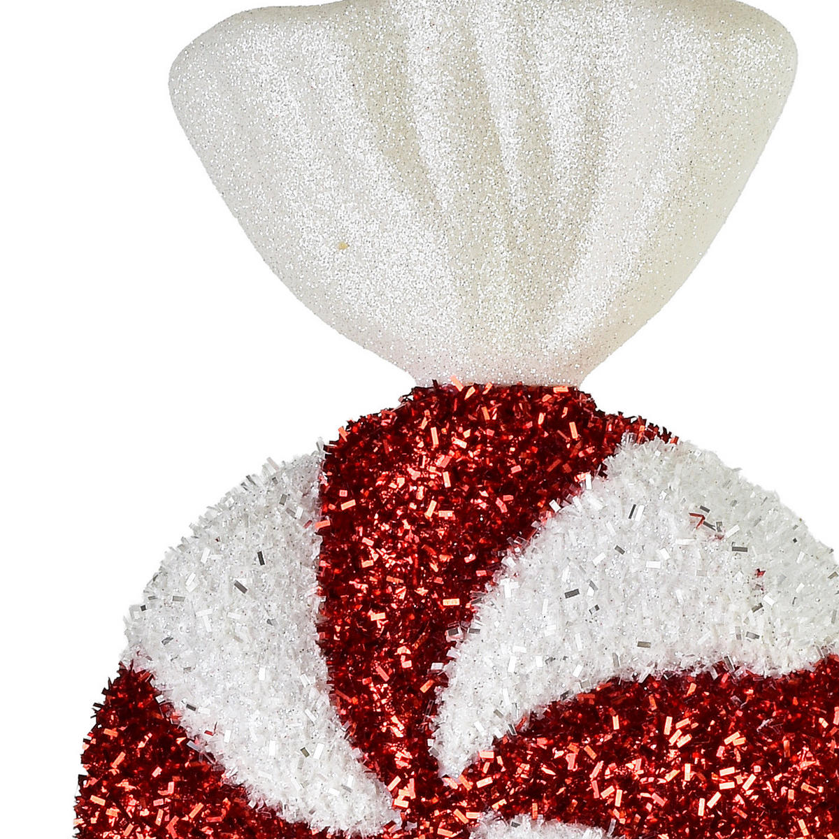 CHRISTBAUMANHÄNGER Santa Lila Weiß 15x6x32 cm Kunststoff - Weiß, Kunststoff (6/32/15cm) - Mondex