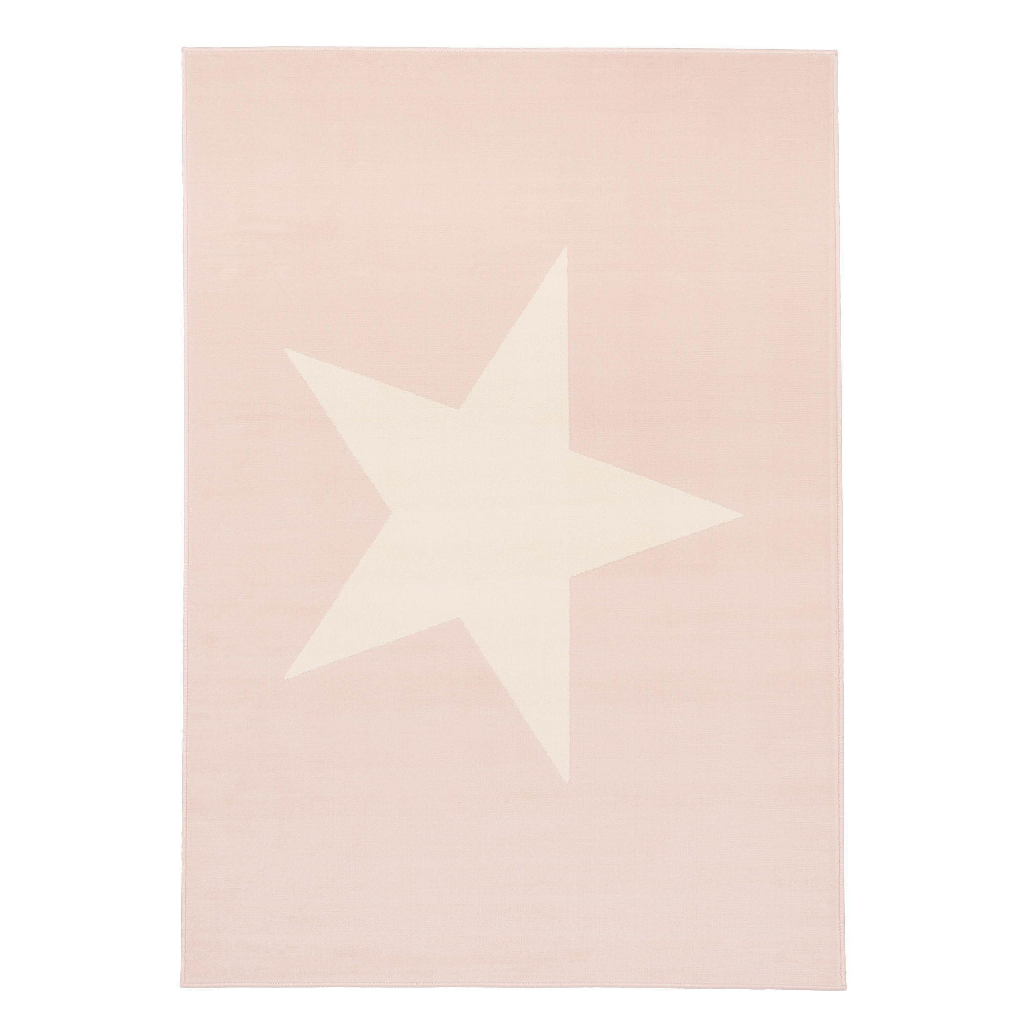 KINDER UND JUGEND TEPPICH TRENDLINE STERN PASTELL - Rosa, Textil (140/200cm) - Pergamon