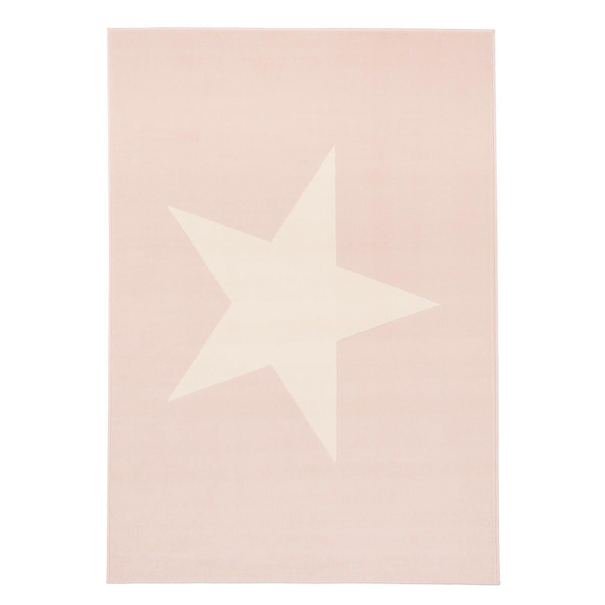 KINDER UND JUGEND TEPPICH TRENDLINE STERN PASTELL - Rosa, Textil (140/200cm) - Pergamon