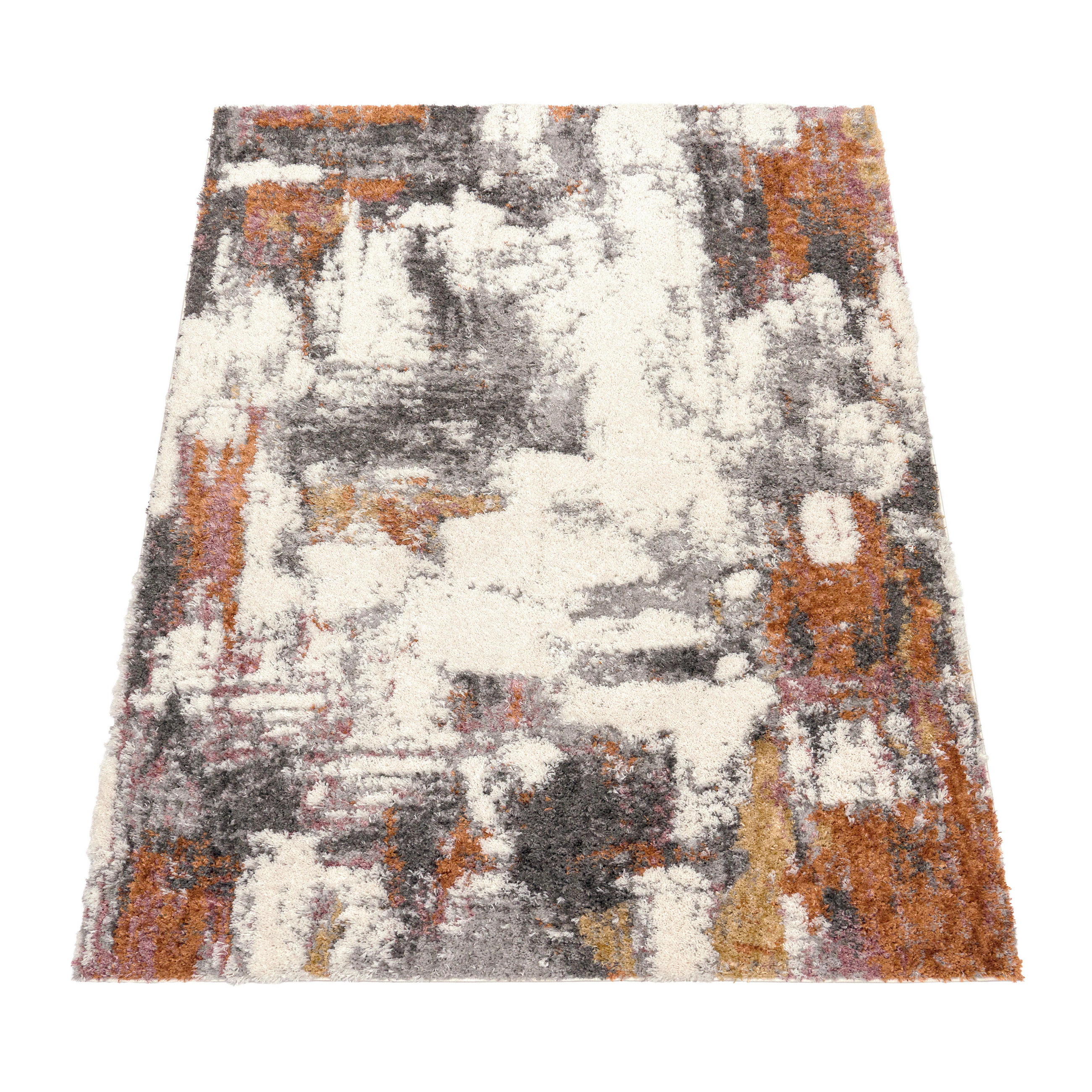 Paco Home Hochflorteppich Mehrfarbig 60x100 cm