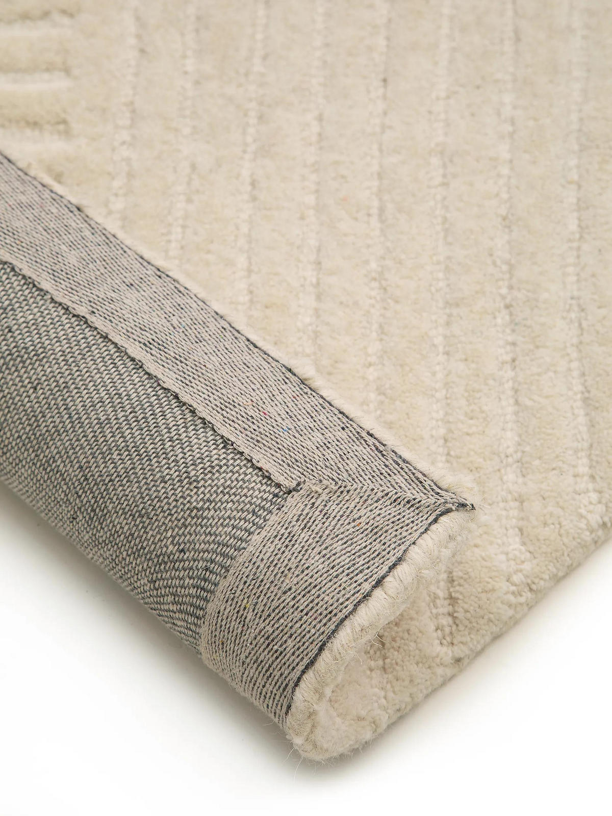 WOLLTEPPICH Yanis Ivory 200x300 cm - Creme, Textil (200/300cm) - benuta Pure