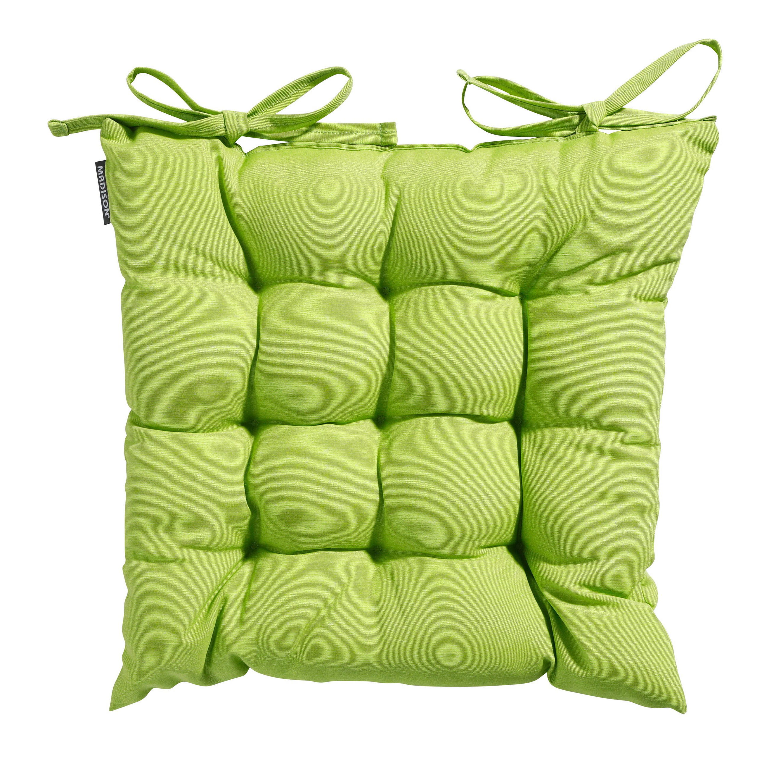 SITZKISSEN Panama 46/46 cm 4er-Set - Limette, Textil (46/6/46cm) - Madison