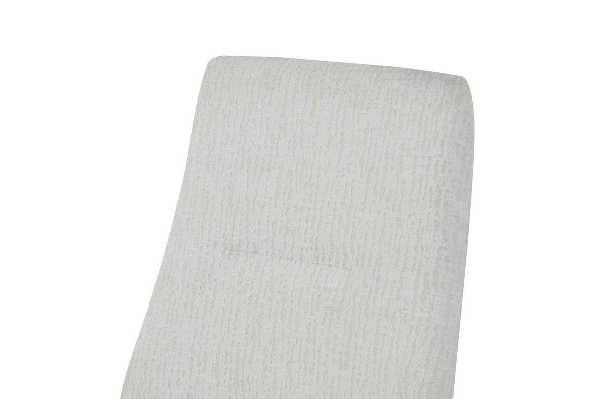 SCHWINGER-STUHL 2er Set Madrid Stühle in Creme - gemütliches Design - B/H/T: 43x98x59 cm - Creme, Textil (59/98/43cm)