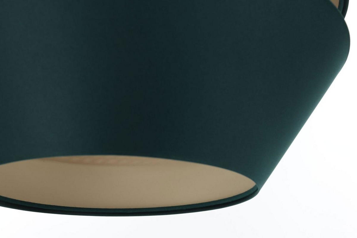 HÄNGELEUCHTE Grün 40/29 cm - Grün, Kunststoff (40/1.3/29cm) - ONZENO