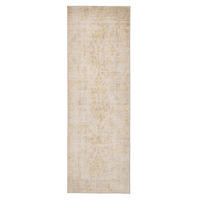 VINTAGE-LÄUFER Miray waschbar 80/240 cm - Beige/Gelb, Kunststoff (80/240cm) - benuta Nest