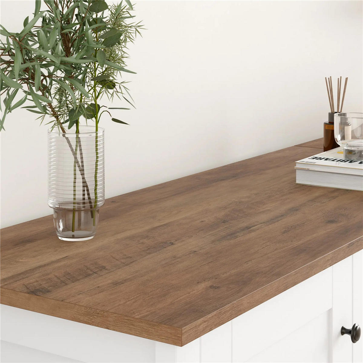 SIDEBOARD 100/94/40 cm Küchenschrank mit 5 Schubladen, Weiß - Weiß, Holz (100/94/40cm) - Coonoor