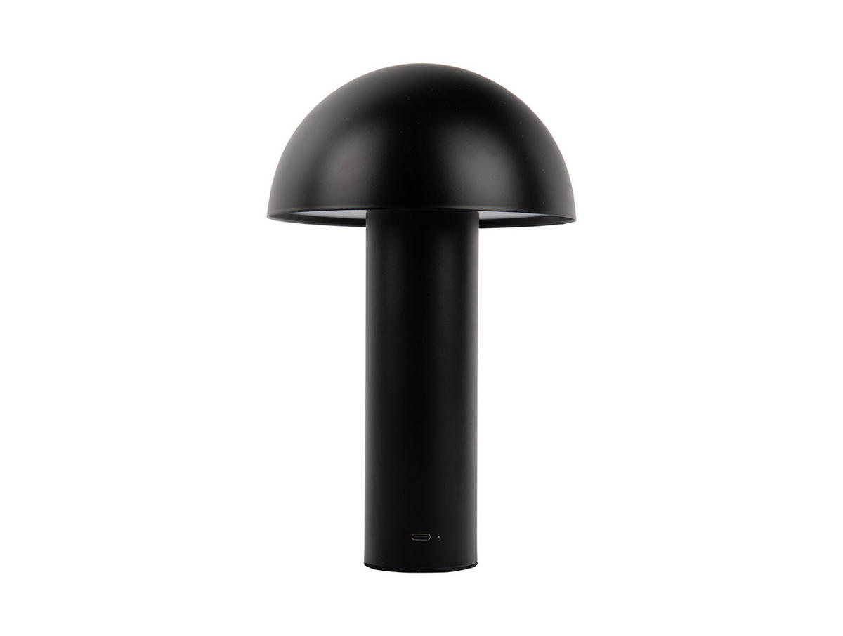 TISCHLAMPE Fuego 15/5/24 cm - Schwarz, Metall (15/5/24cm) - Leitmotiv