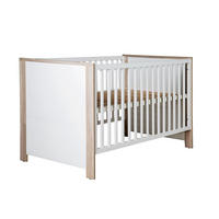 BABYBETT Olaf 70 x 140 cm - Weiß, Holzwerkstoff (70/140cm) - Roba