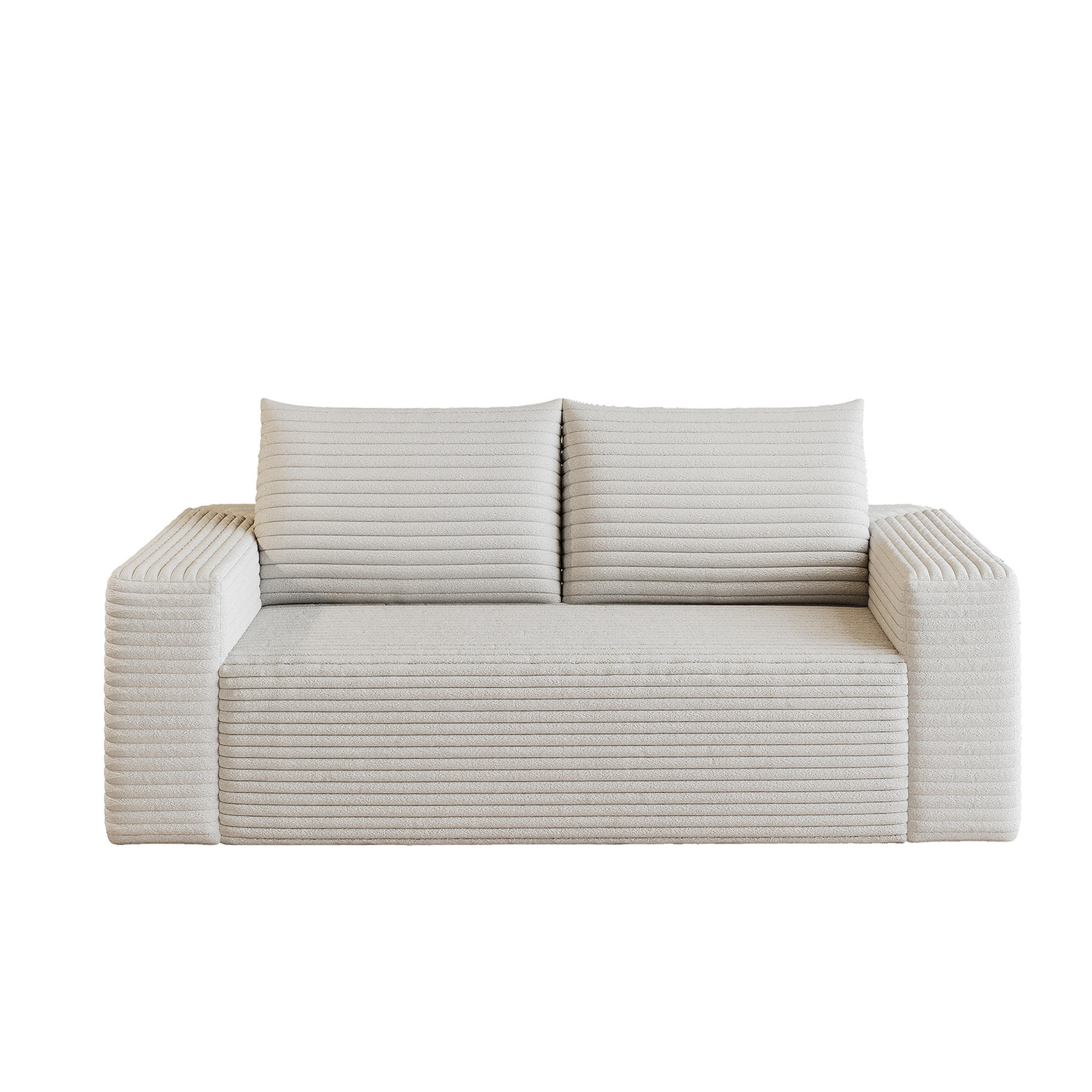 ComfortXL 2-Sitzer-Sofa Creme 90x83x180 cm