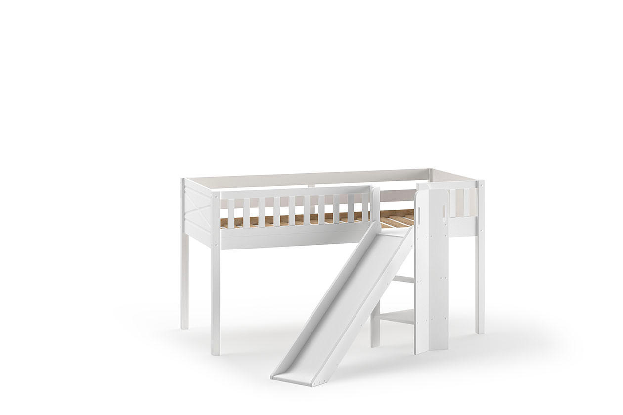 HOCHBETT SCOTT Weiß 204x208x114 cm - Weiß, Holz - FURNLUX