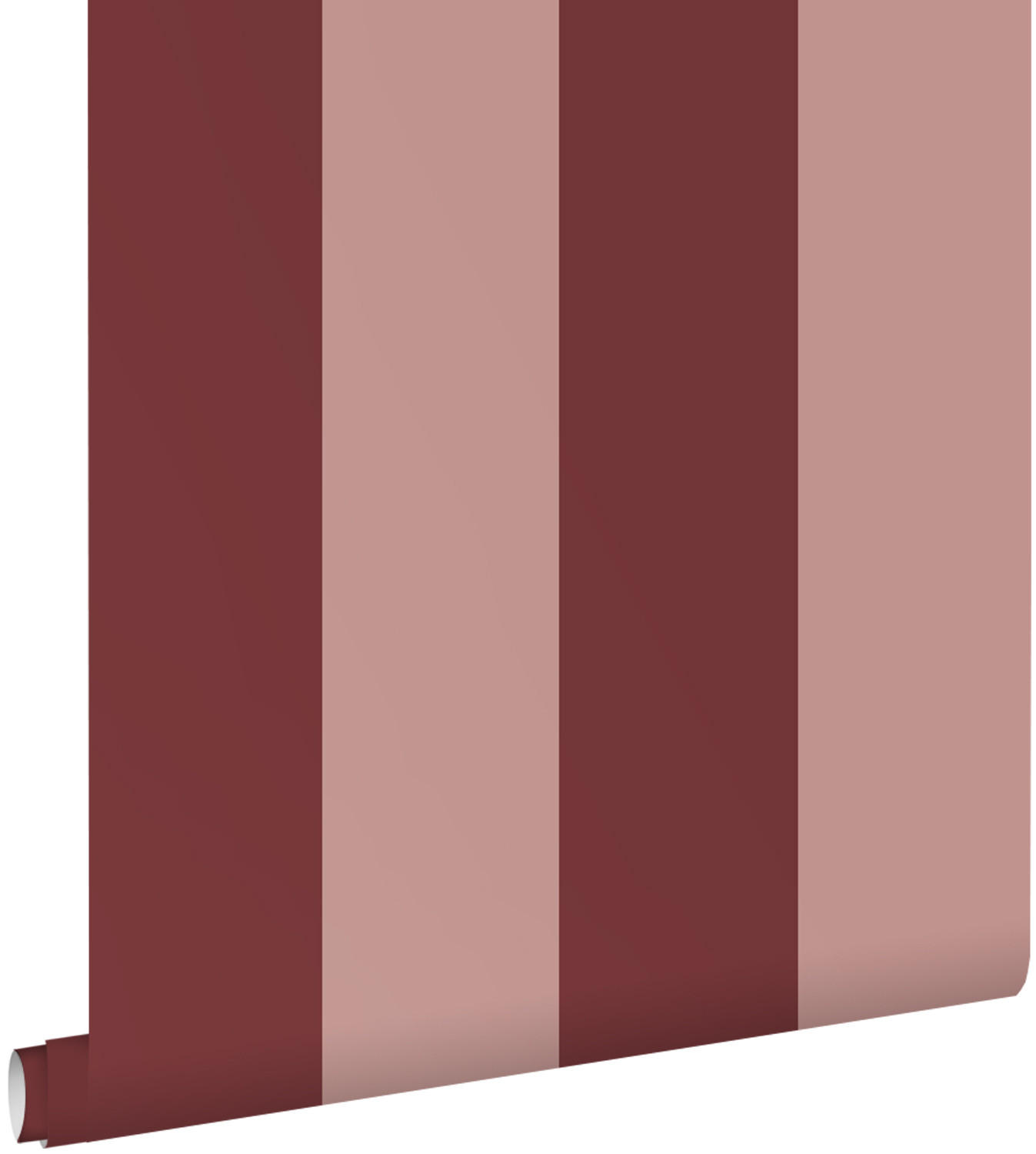 TAPETE Streifen 50 x 900 cm - Pink, Papier (50/900cm) - ESTAhome