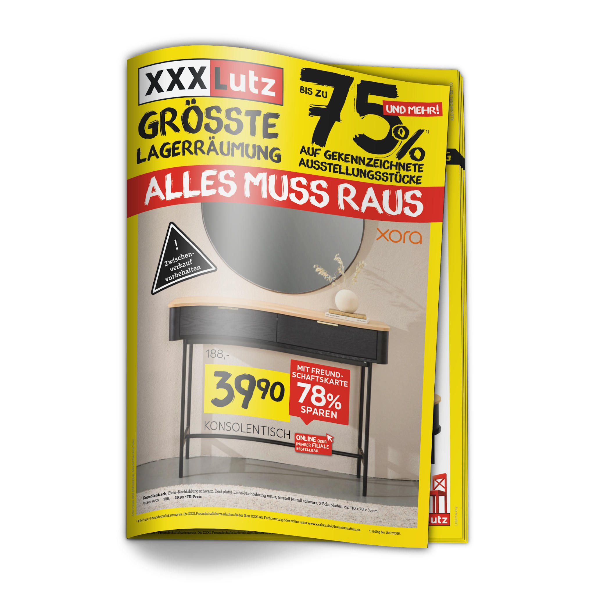 Größte Lagerräumung