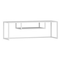 TV-ELEMENT Isokyrö - Weiß, Metall (120/40/40cm) - [en.casa]