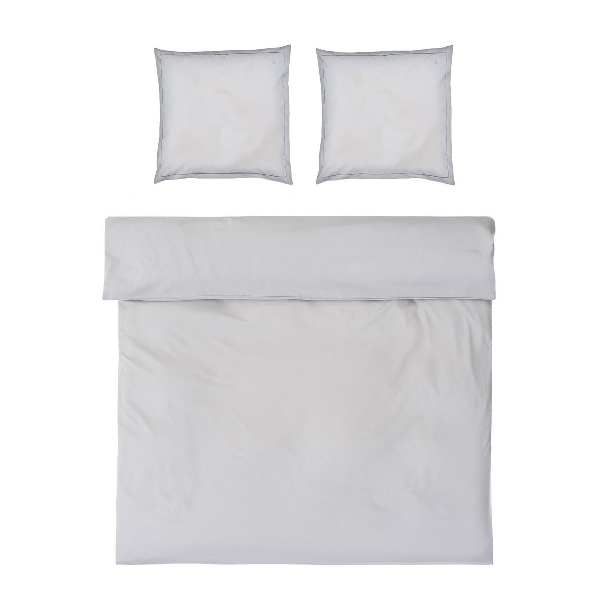 BETTWÄSCHE LUXURY - Silberfarben, Textil (200/200cm) - MÖVE