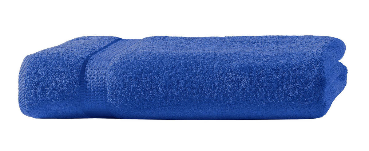 BADETUCH 100x150 cm Frottier Handtücher aus 100% Baumwolle, Royal Blau 500g/m2 - Blau, Textil (100/150cm) - Carpe Sonno