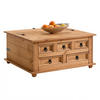 TRUHENTISCH TEQUILA - Kieferfarben, Holz (72/92/44cm) - IDIMEX
