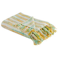 DECKE Mintgrün Nuwar 130/170 cm - Mintgrün, Textil (130/170cm) - Beliani