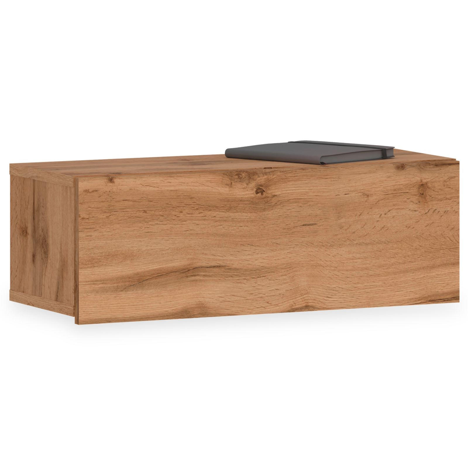 HÄNGENDER NACHTTISCH NANI Wotan Eiche - Eiche Wotan, Holzwerkstoff (60/21/27cm) - IDIMEX