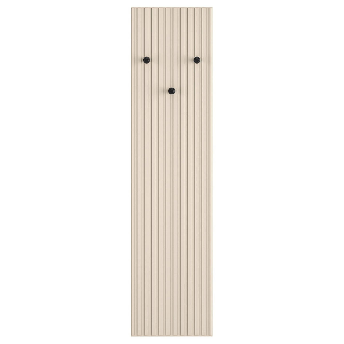 GARDEROBENPANEELE DROMA,Creme - Creme, Holzwerkstoff (34/137/2cm) - KONSIMO®