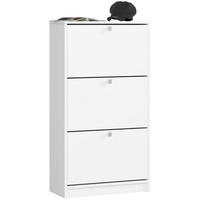 DULAP PENTRU PANTALOI Alb 113/60/28,5 - alb, compozit lemnos (60/113/28.5cm) - RAUMHIRSCH FURNITURE