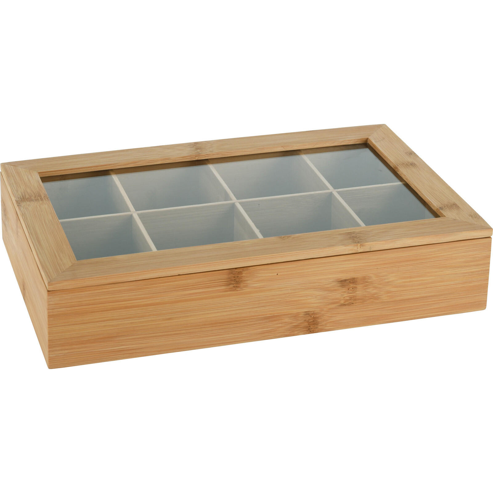 TEEBOX aus Holz 32/20/6,5 cm - Buchefarben, Holz (20/6.5/32cm) - Excellent Houseware