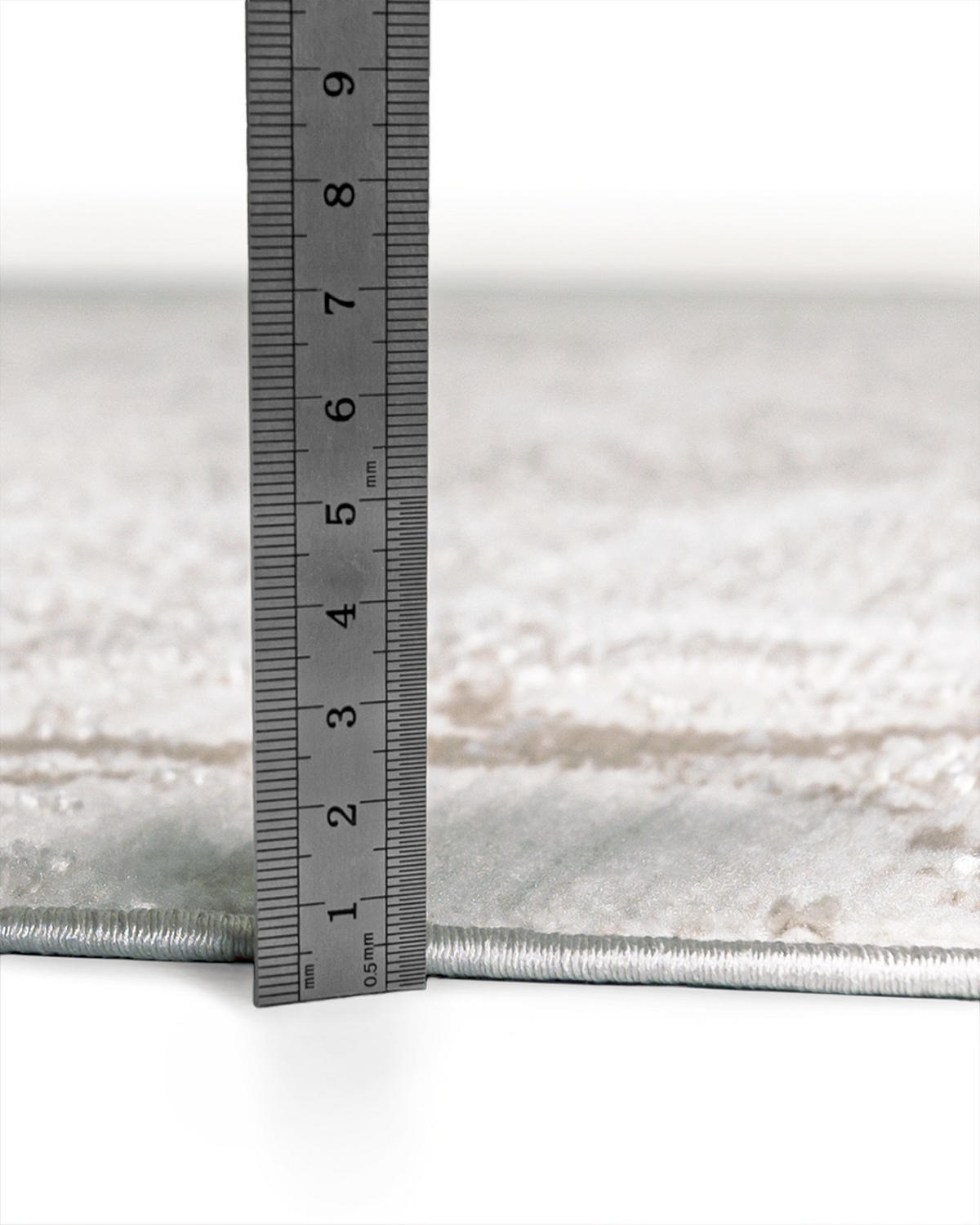 TEPPICH Mataro Valle Mazovia 160x230cm Anthrazit Grau Marmor Kurzflor - Grau, Textil (160/230cm) - Mazovia