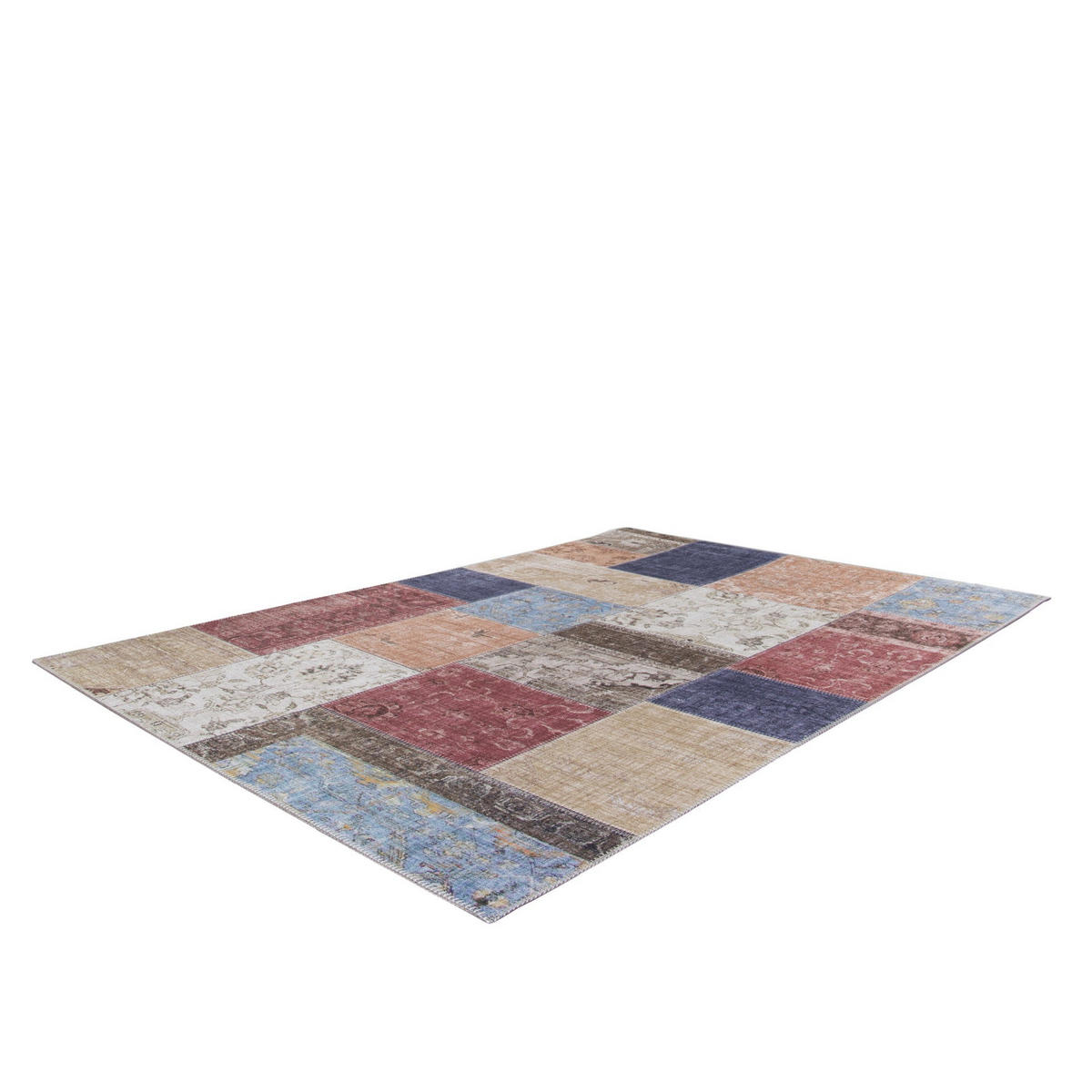 TEPPICH mit englischer Nahtverarbeitung mehrfarbig - Multicolor, Textil (120/170cm) - AFK Living