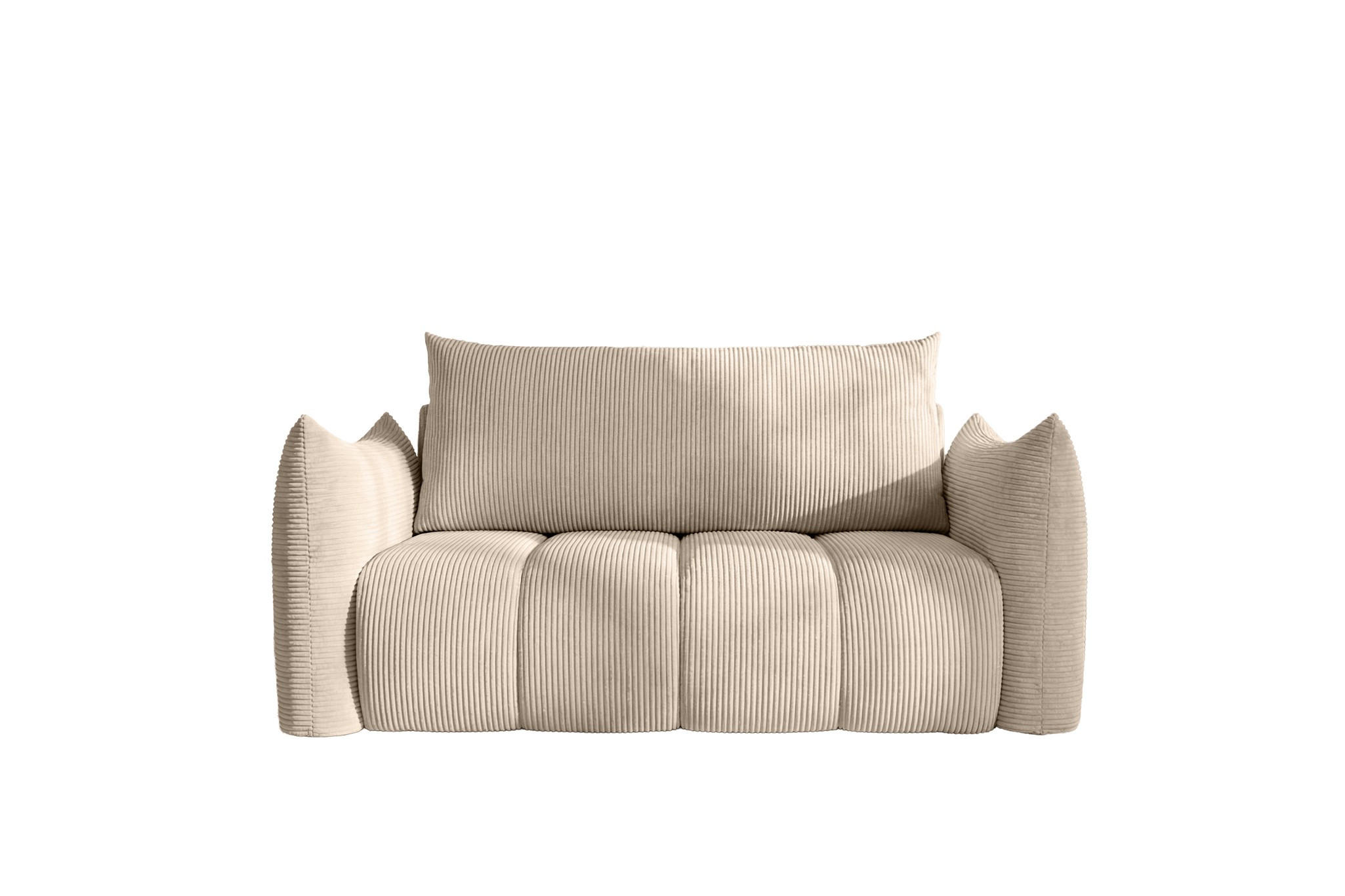 Fun Möbel Sofa Creme 162x86x101 cm