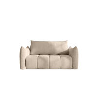 SOFA 2er-sitzer Ontario Mit Liegefunktion - Creme, Holzwerkstoff/Textil (162/86/101cm) - Fun Möbel
