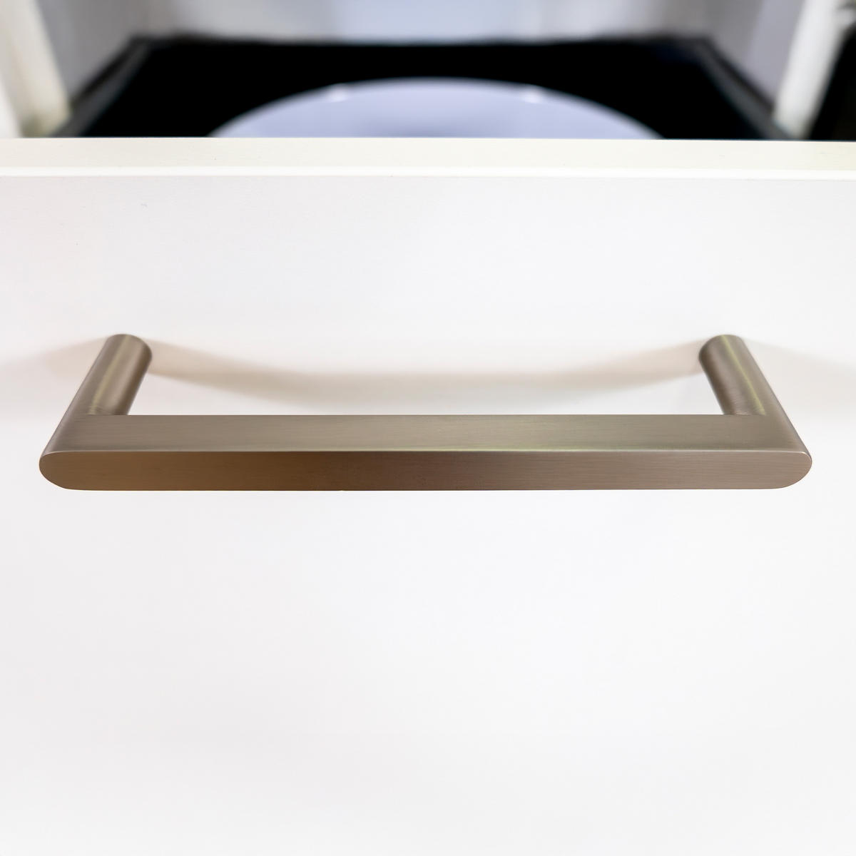 KÜCHENLEERZEILE „Freiburg“ 210 cm – ohne E-Geräte – Diamantgrau – mit Zubehör - Edelstahlfarben/Anthrazit, Holzwerkstoff/Metall (210/210/60cm) - GEBA