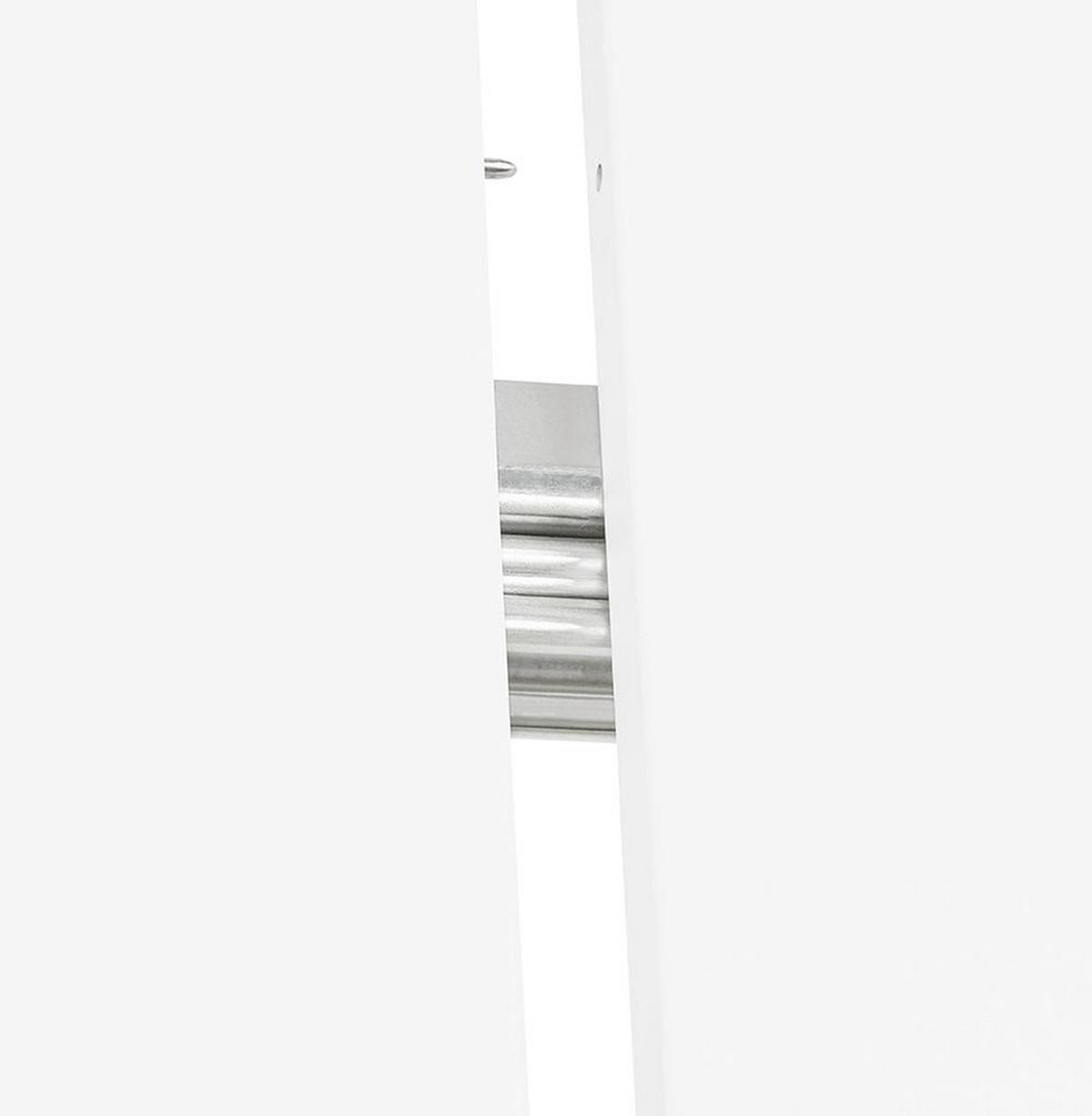 ESSTISCH – Rund ausziehbar Weiß 120–220 cm für 8 Personen - Weiß, Holz/Metall (120/120/73cm) - KADIMA DESIGN