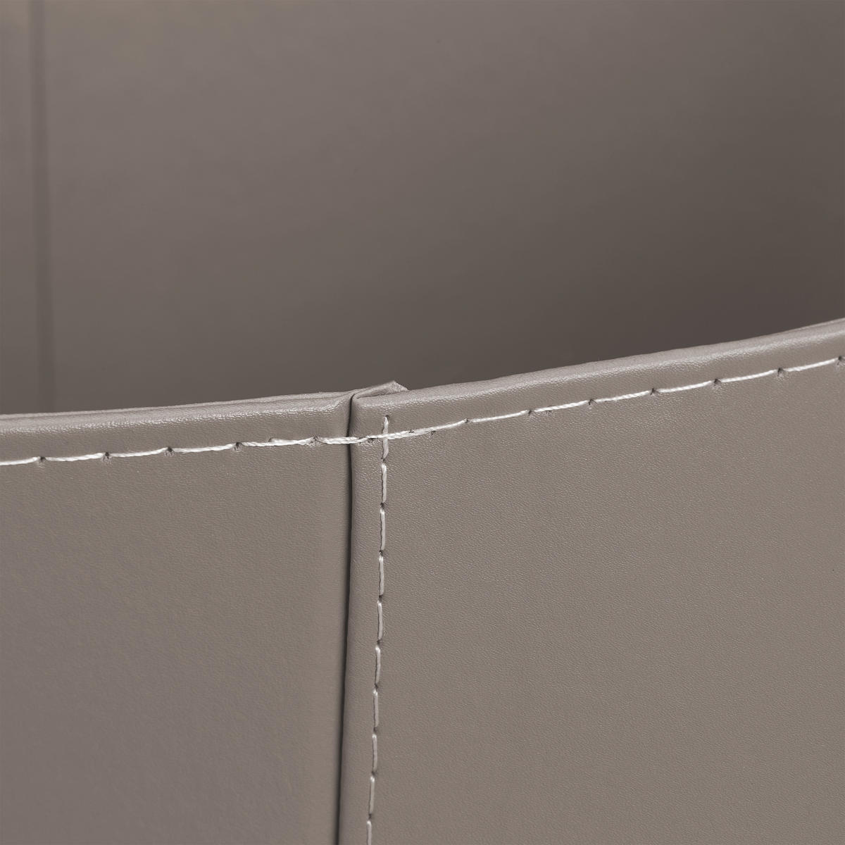 HOLZKORB - Anthrazit, Wellpappe/Kunststoff (53.5/36/41cm) - Relaxdays