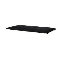 BANKKISSEN Panama 120/48 cm - Schwarz, Textil (120/48/7cm) - Madison