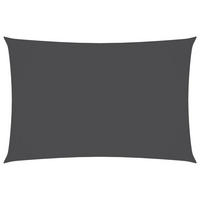 SONNENSEGEL Oxford-Gewebe Rechteckig 6x8 m Anthrazit - Anthrazit, Textil (800/600cm) - furnicato