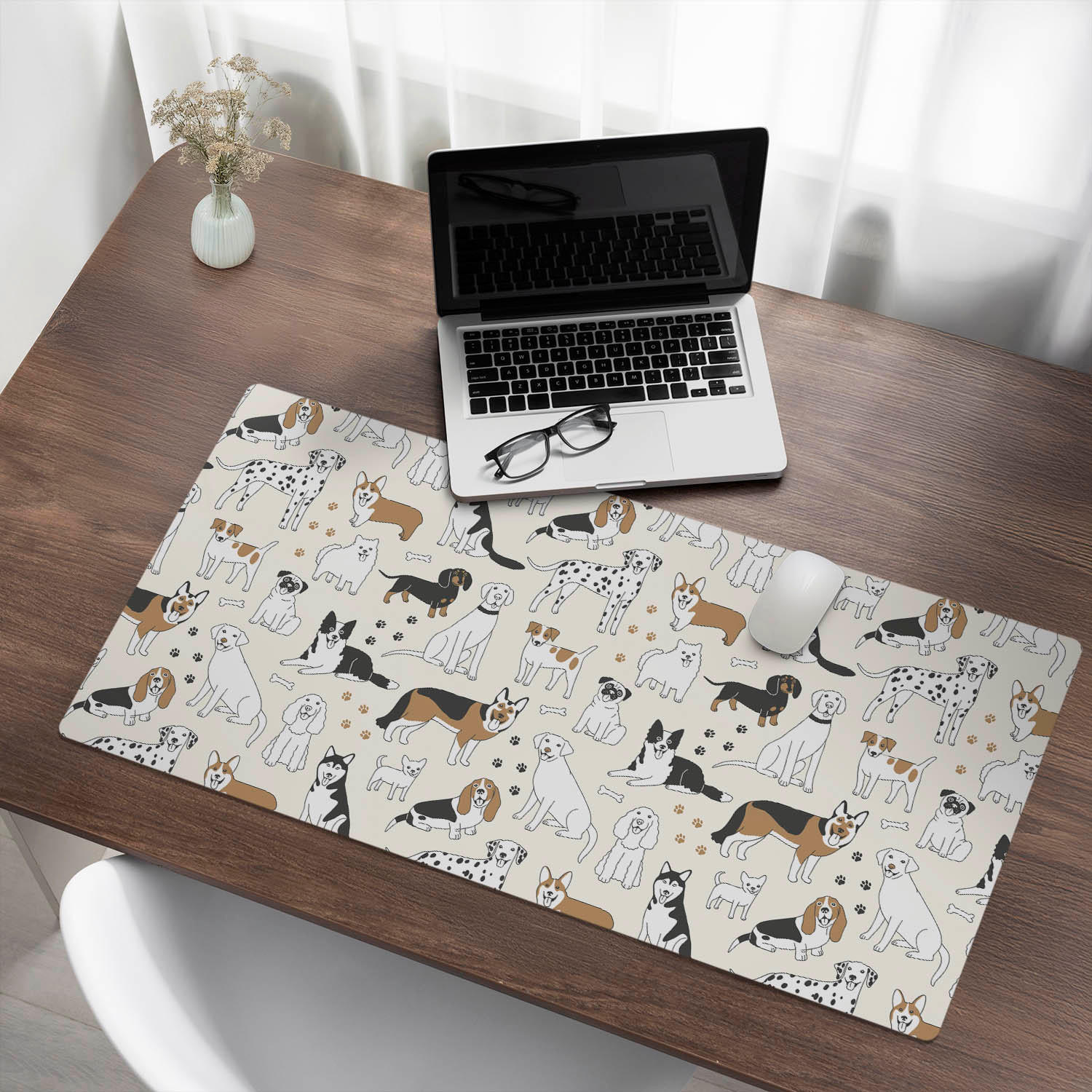 SCHREIBTISCHUNTERLAGE 100x50 cm Beige - Sandfarben, Kunststoff (100/50/1.6cm) - Wallfluent