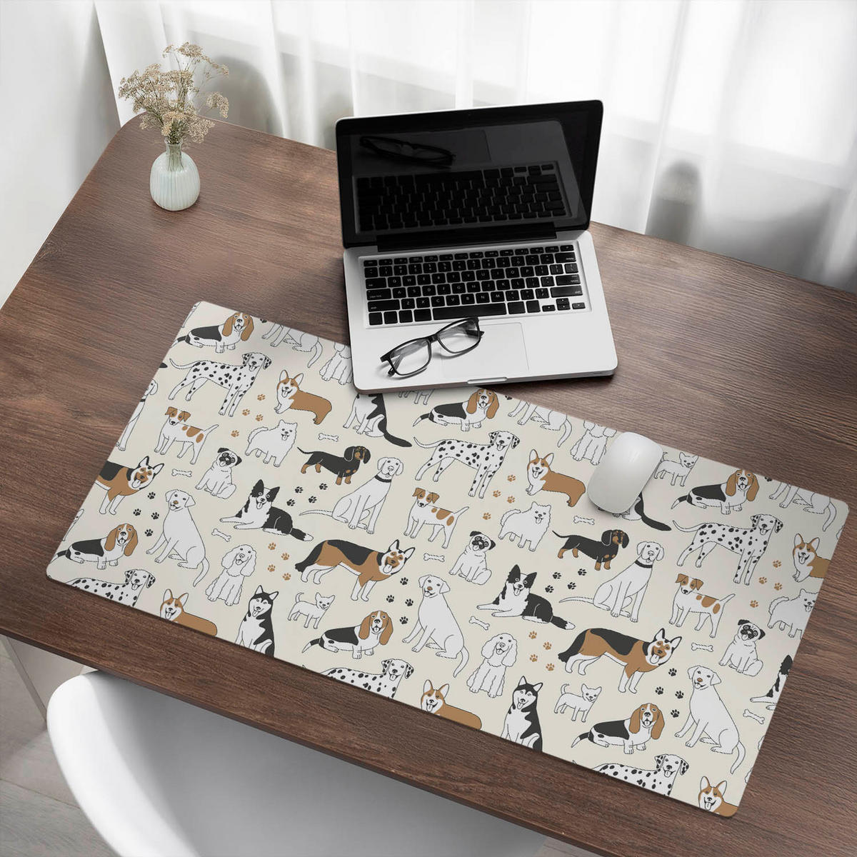 SCHREIBTISCHUNTERLAGE 100x50 cm Beige - Sandfarben, Kunststoff (100/50/1.6cm) - Wallfluent