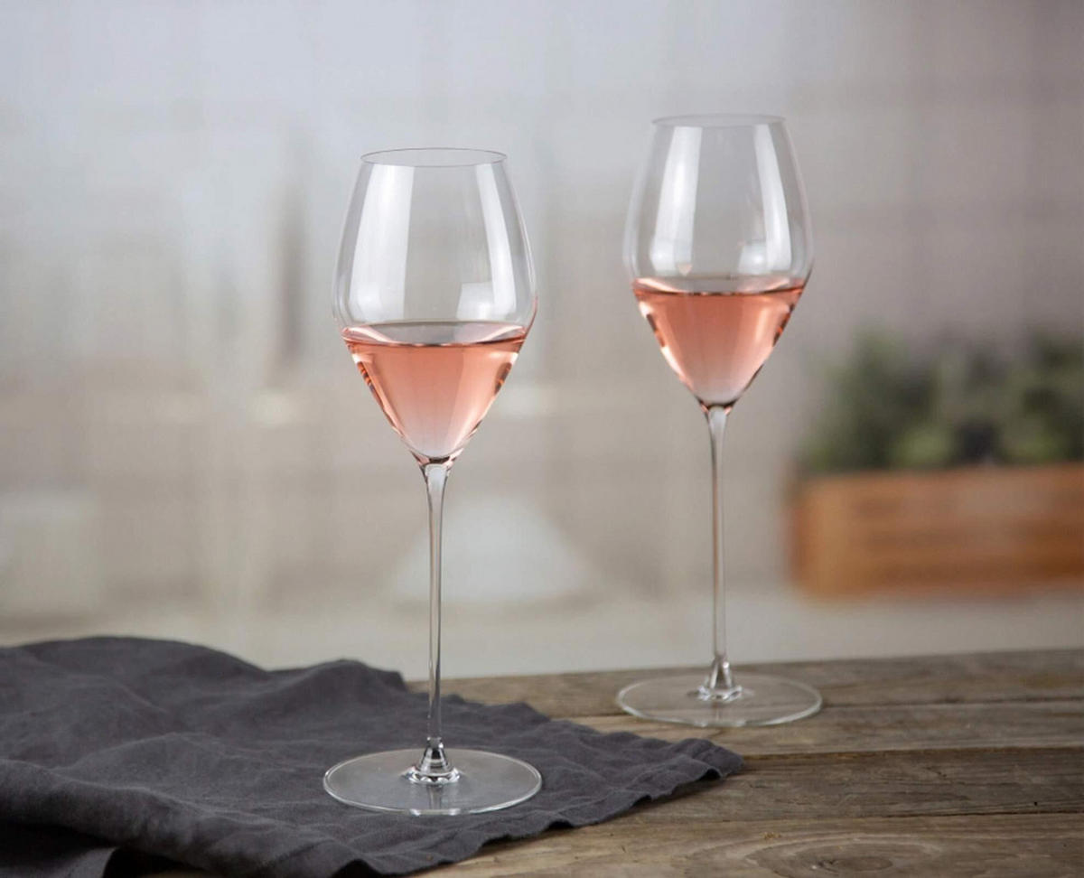 ROSÉ WEINGLÄSER Veloce transparent 347 ml 2er Set - Transparent, Glas (0.347L) - Riedel