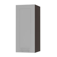KÜCHENHÄNGESCHRANK Kvantum W2/20 Dust Grey Matt / Lava Matt 20 / 32,5 / 72cm - Dunkelgrau/Grau, Holz/Holzwerkstoff (20/72/32.5cm) - Feldmann-Wohnen