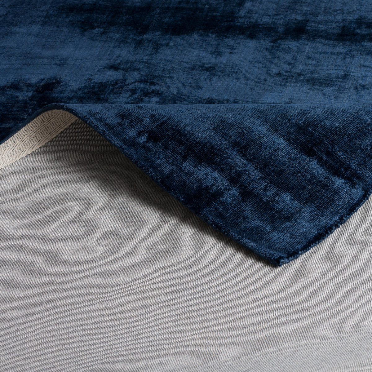 LUXUS DESIGNER TEPPICH ROMA - Dunkelblau, Textil (70/300cm) - Pergamon
