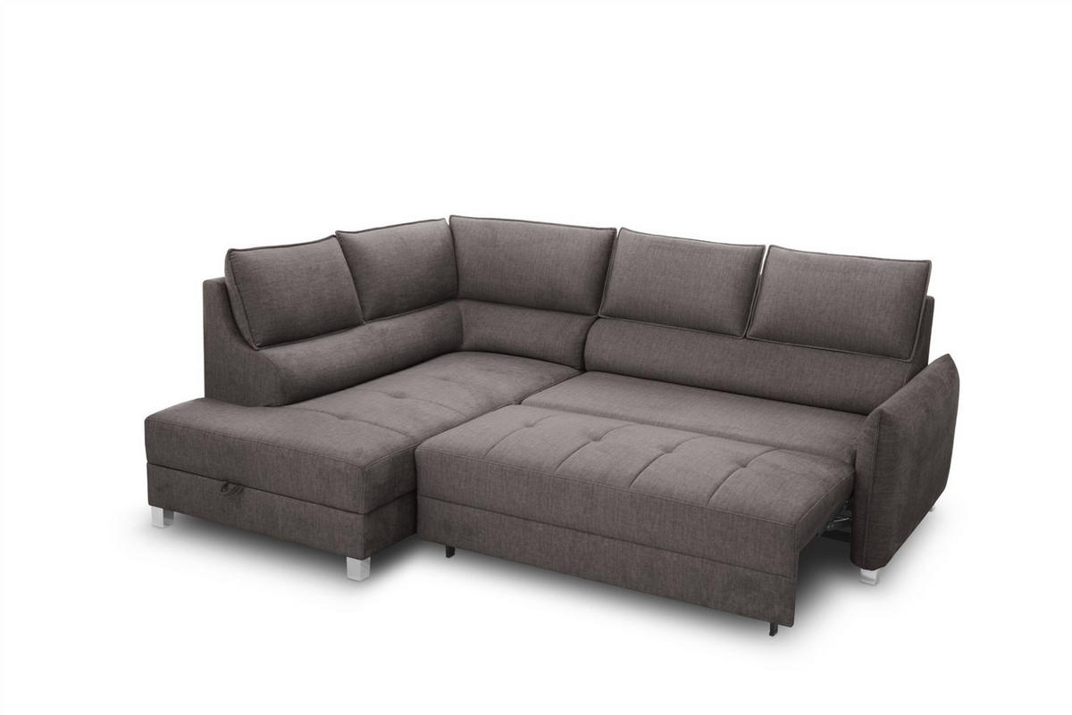 ECKSOFA Marno In Chill Me - Beige, Holzwerkstoff/Textil (200/260cm) - Fun Möbel