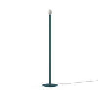 STEHLEUCHTE - Blau, Metall (40/40/165cm) - Lumicom