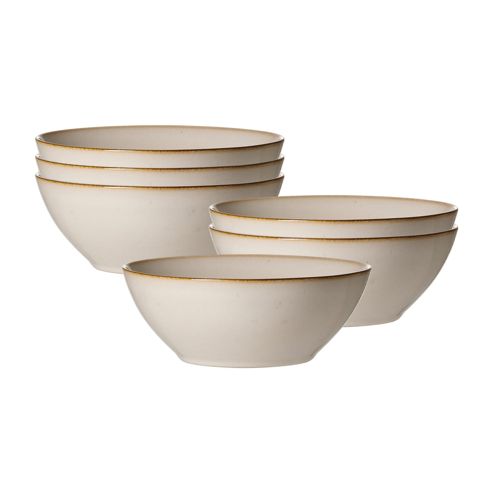 SCHALEN Olivia beige ø 15,5 cm 6er Set - Beige, Keramik (15.5cm) - Ritzenhoff Breker