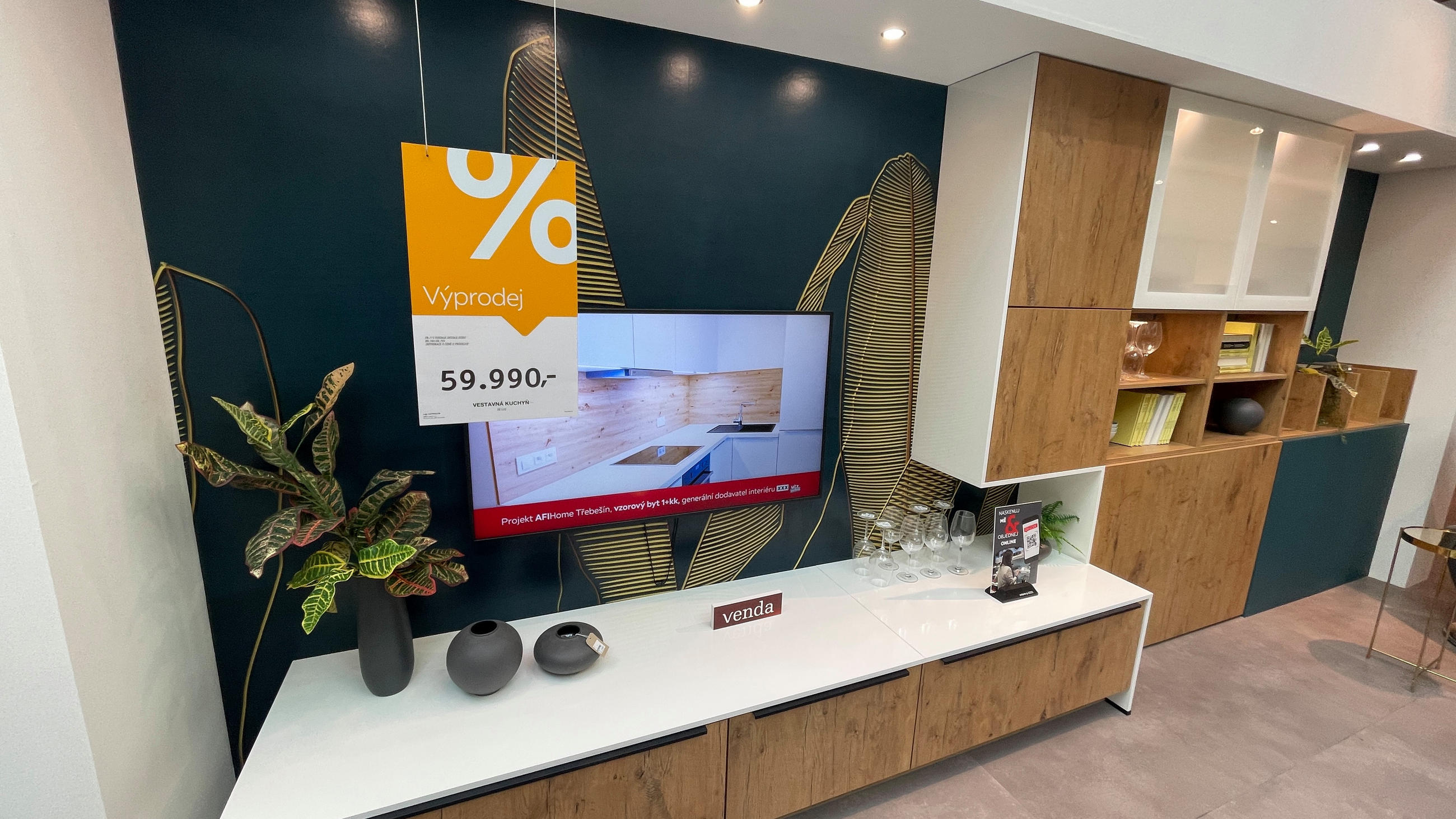 Obývací stěna - Venda