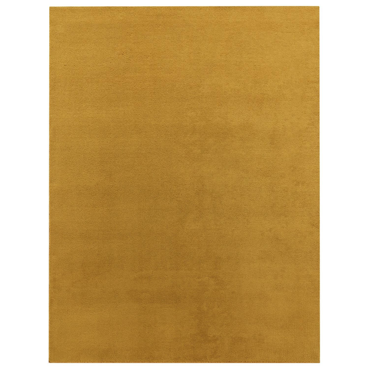 FLACHWEBETEPPICH Senfgelb 240 x 340 cm - Hellgelb, Kunststoff (240/340cm) - TT Home